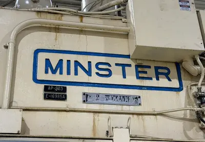 Used MINSTER P2-150 High Speed Production Presses Ohio US | D & D Industries #1411838
