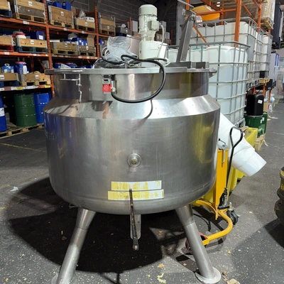 1,000L S/S JKTD mix tank