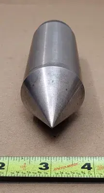 DEAD CENTER 5MT, 5-1/2IN OAL TAPERED SHANK, MORSE TAPER SIZE 5, COMES WITH SLEEVE