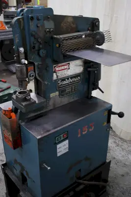 18 TON SCOTCHMAN MODEL 207 HYDRAULIC IRONWORKER