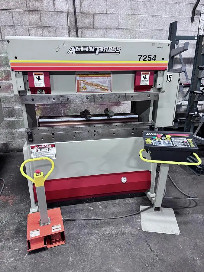 USED 2012 ACCURPRESS 7254