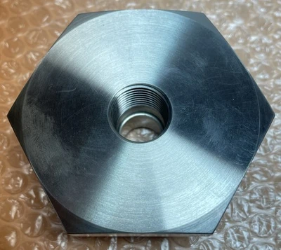 NEW NO BOX- Pipe Reducing Bushing 2-1/2”x1/2” Unbranded Stainless Steel Warranty