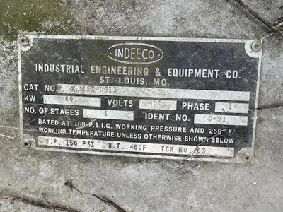 INDUSTRIAL ENGINEERING EQUIPMENT 80 kW Oil Temperature Control Unit (Sterlco Type) | Perry Equipment (7)
