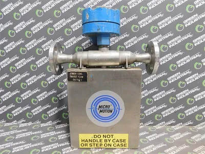 Micro Motion DS040S113 Mass Flow Sensor 1/2" 150# 05782 Meter Factor Used