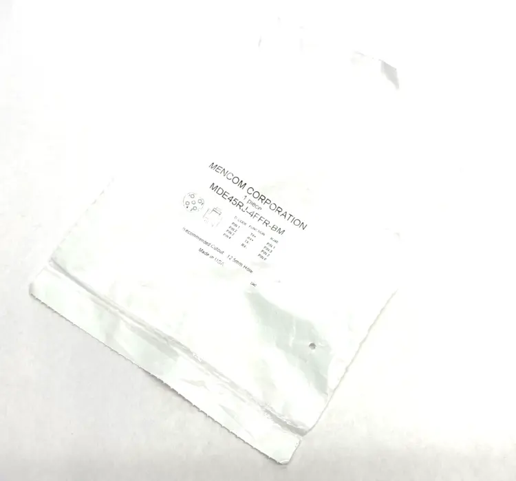 New | in-Stock Mencom Ethernet, Receptacle, M12 4 Pole D-Coded Female to RJ45 Electrical Fittings Michigan US | Maverick Industrial Sales #1395140