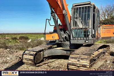 Used 2018 DOOSAN DX255LC-5 Excavators California US | Proxy Equipment #1378096