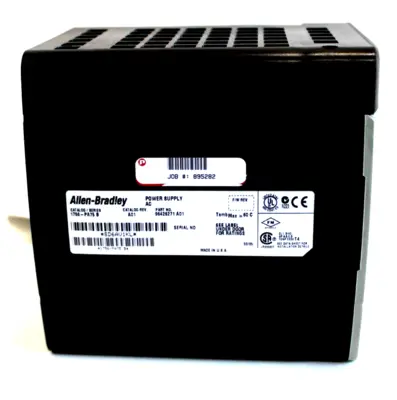 ALLEN BRADLEY 1756-PA75 AC POWER SUPPLY SERIES B 1756PA75 REPAIRED , SURPLUS
