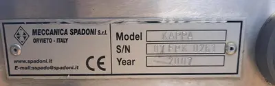 USED 2007 SPADONI KAPPA