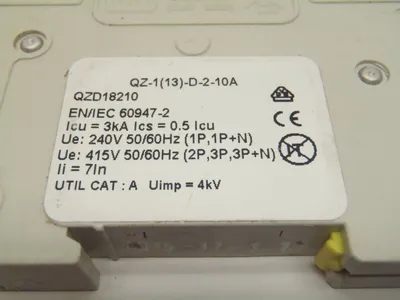 QZ-1-13-D-2-10A QZD18210 | CBI Electric QZ-1-13-D-2-10A Circuit Breaker - Used