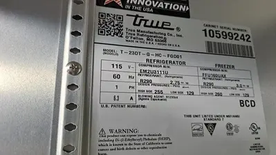 USED TRUE T23DT-G-HC-FGD01