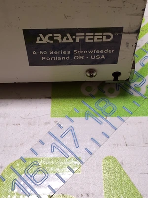 AIMCO ACRA A-50BRBT SERIES AUTOMATIC SCREW FEEDER - TESTED/WORKING