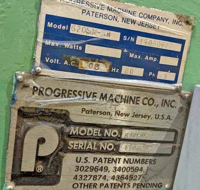 USED PROGRESSIVE 620-SM-RH