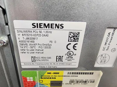 USED SIEMENS 6FC5210-0DF22-2AA0