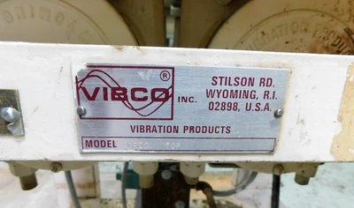 USED VIBCO SETTLING TABLE GRID TOP
