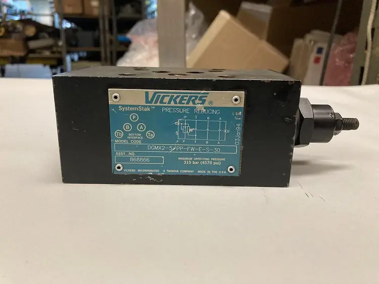 Used VICKERS DGMX2-5-PP-FW-E-S-30 Pump & Valve Parts Ohio US | Surplus Asset Holdings #1241930