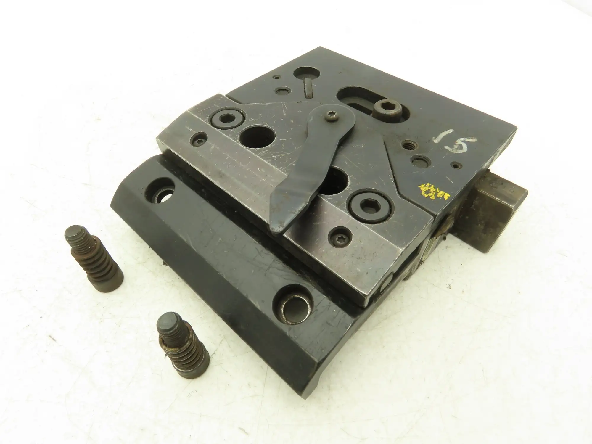 Amada 902000 Brake Press Tool Die Holder Clamp With Two Holders 1/2" Tang