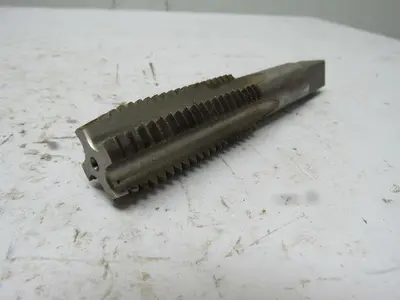 Greenfield No.5303 7/8"-9 3pc 4 Flute Tap Set Plug Taper Bottom  HHS GH4