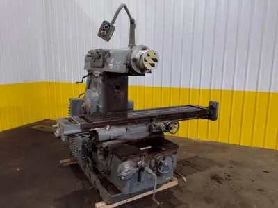 #4 K&T MILWAUKEE MODEL # 420 TF-17 HORIZONTAL MILL: STOCK #18926