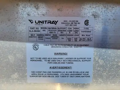 USED UNITRAY SLA-86084