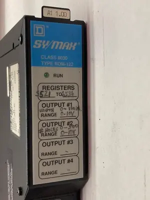 Used SQUARE D 8030R0M-122 Industrial Controls Ohio US | Surplus Asset Holdings #1412906