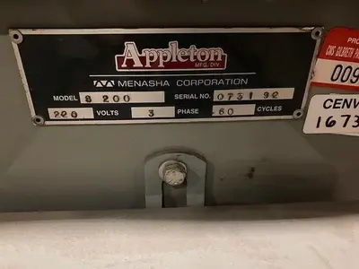 USED APPLETON / MENASHA S200