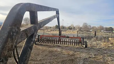 USED STERLING 12' COIL TYPE PLOW PACKER WITH GOOSENECK HITCH