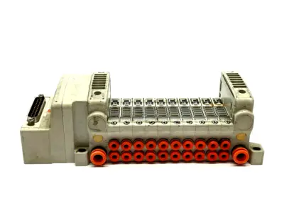 VV5QC11-10N3FD0-S | SMC  Plug-In Base Pneumatic Manifold - Used