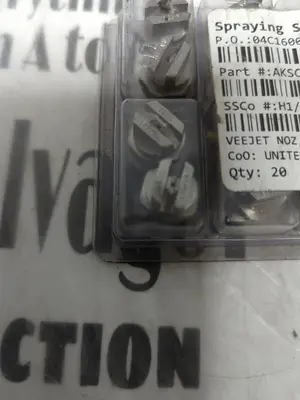 New | in-Stock SPRAYING SYSTEMS H1 Nozzles Ohio US | Surplus Asset Holdings #1235299