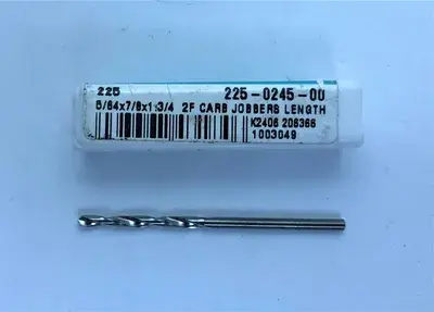 ASSORTED JOBBER DRILL BIT SET, COBALT/CARBIDE, VARIOUS SIZES, 100+ PIECE LOT