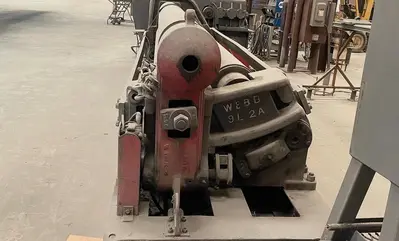 Used WEBB 9L 1212 Plate Bending Rolls including Pinch Texas US | SMF MACHINE TOOLS #1337375