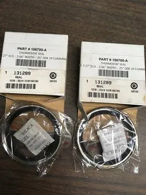 Used CUMMINS THERMOSTAT SEAL - 186780 Engine Parts & Accessories Pennsylvania US | East West Machinery & Drilling #1416332