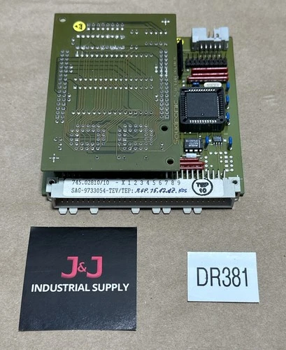 Used Soudronic ["745.02810/10", "SAG-9733054-TEV/TEP"] Circuit Boards Indiana US | J&J Industrial Supply #1076186