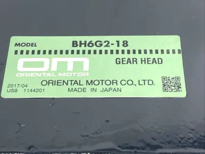 New | in-Stock Oriental Motor BH6G2-18, BH Motor Speed Reducers Michigan US | Maverick Industrial Sales #1400520