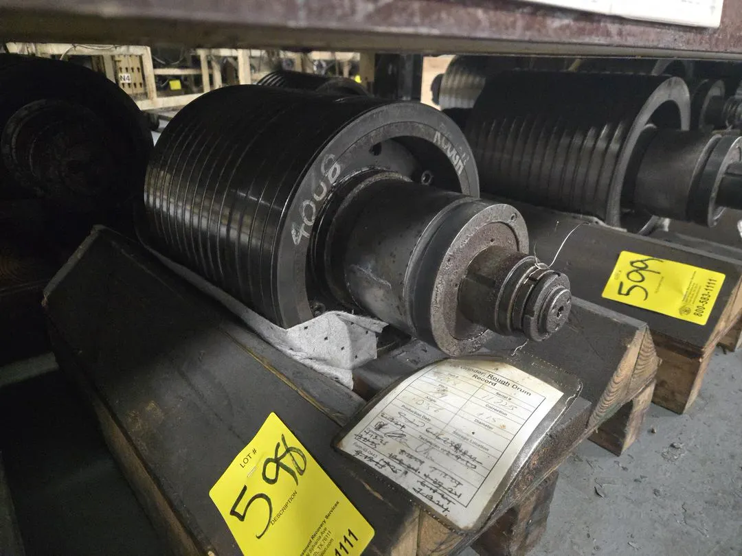 (1) OD Grind Drum Spindle