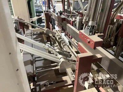 USED 2008 J&P 5 D10 DOWEL INSERTER MACHINE