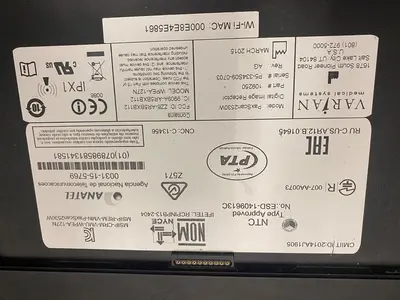 USED VARIAN PAXSCAN 2530W