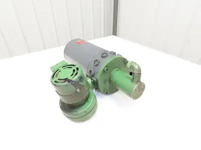 Porter Peerless 181-18-0057-0 DC Motor w/Encoder & Blower 7/8" Shaft DPM56ZS6
