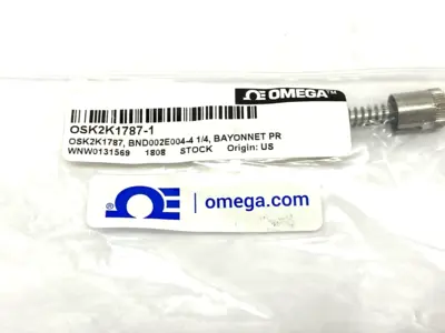 OSK2K1787-1, BND002E004-4 | Omega OSK2K1787-1 Bayonet Style Thermocouple Probe 1/4" BND002E004-4 - New
