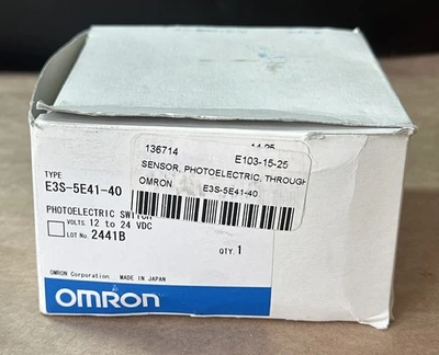 NEW Omron E3S-5E41-40