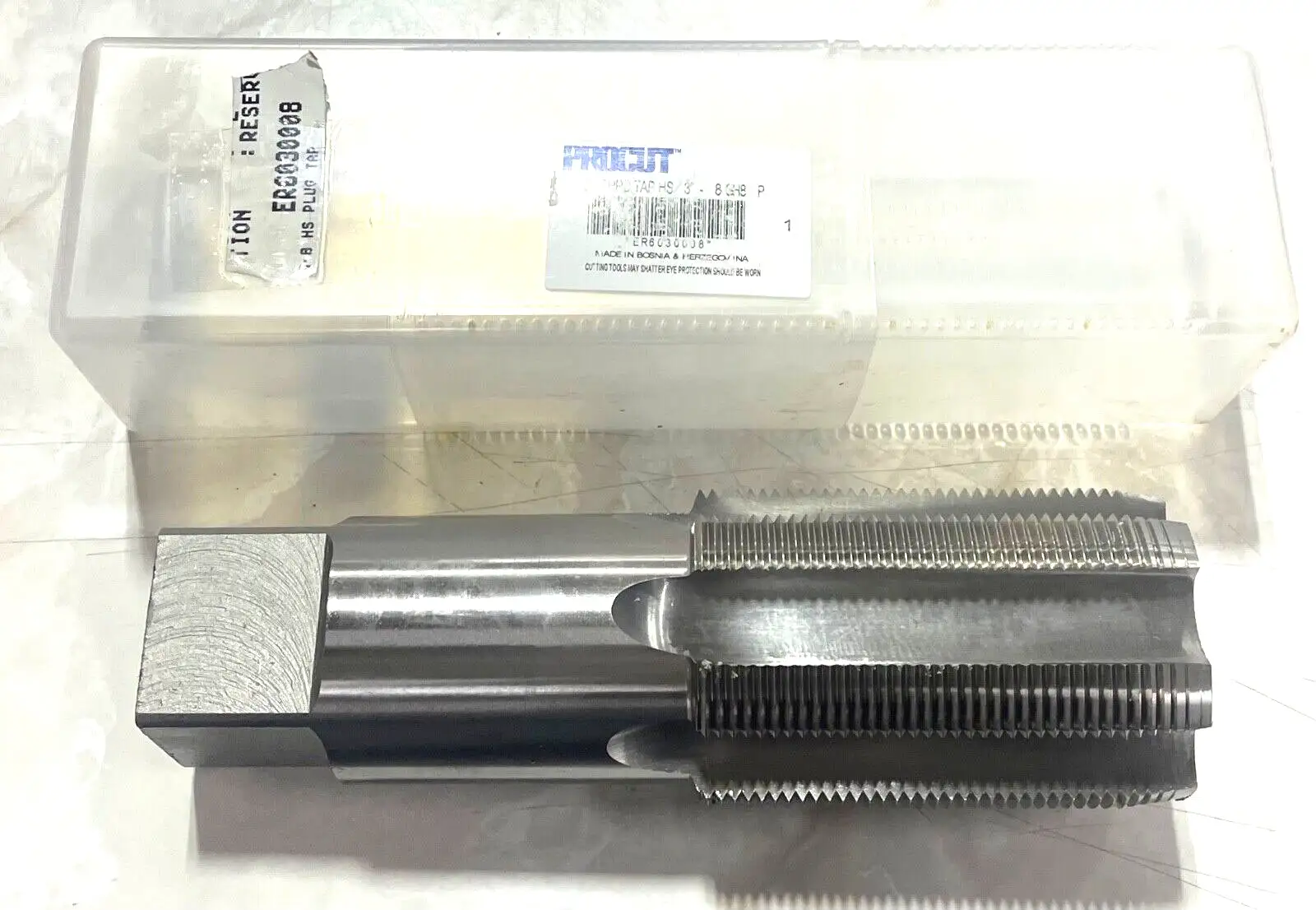 ProCut 3"-8 HSS Long Special Thread Tap 6 Flute GH8 Plug Tap