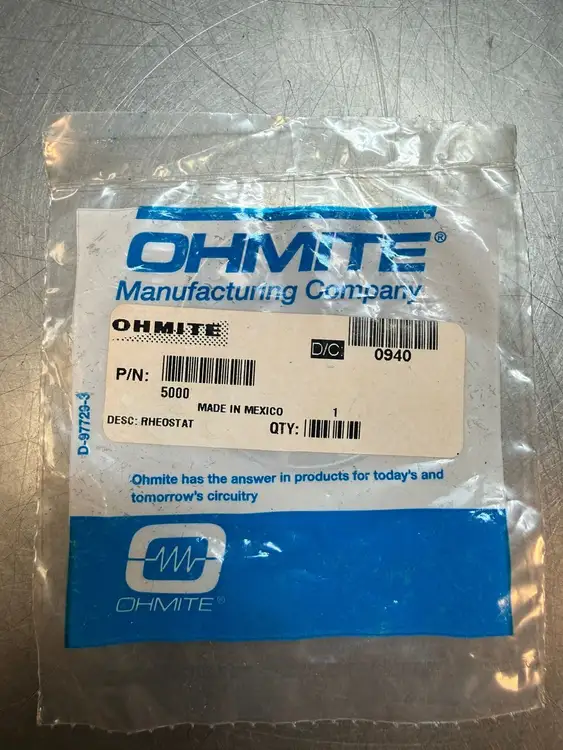 Used Ohmite _UNKNOWN_ Potentiometers South Carolina US | Palmetto Automation #1151331
