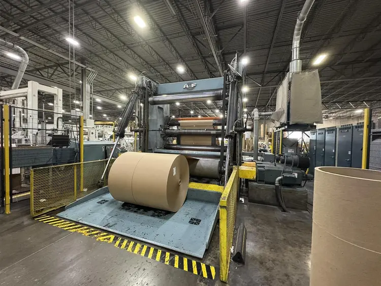 Used A & F TWO DRUM WINDER Slitters & Slitting Lines Pennsylvania US | Global Equipment International, LLC #1131302