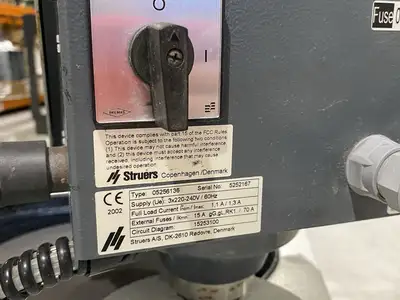 USED STRUERS ROTOPOL-35 LAB POLISHING/GRINDER W/ ROTOFORCE-4 HEAD