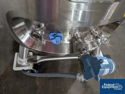 USED Precision 250 Liter Precision Stainless Reactor, 316L S/S, 45/100#