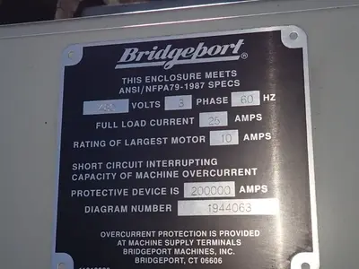 USED BRIDGEPORT TORQCUT 30
