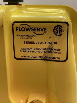 New | in-Stock FLOWSERVE 22 75 ZM2120A Electric Motor Driven Actuators Ohio US | Surplus Asset Holdings #1226293