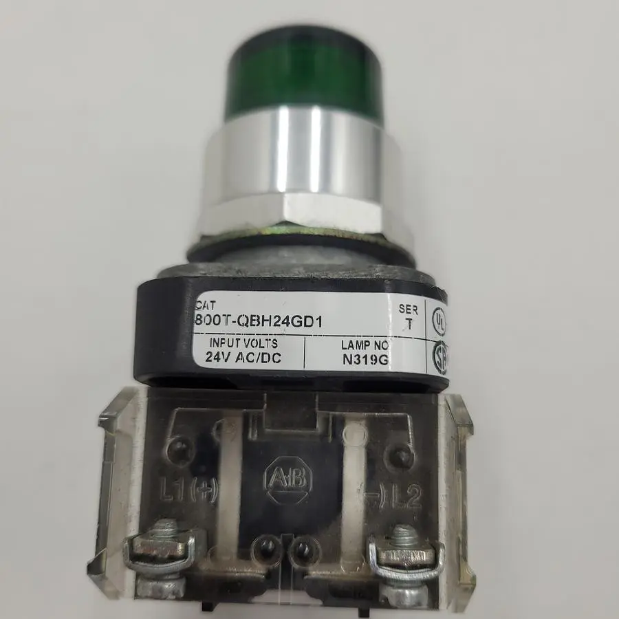 Used ALLEN BRADLEY ALLEN BRADLEY 800T-QBH24GD1 GREEN SWITCH Switch Parts | ND Industrial Surplus #1217093