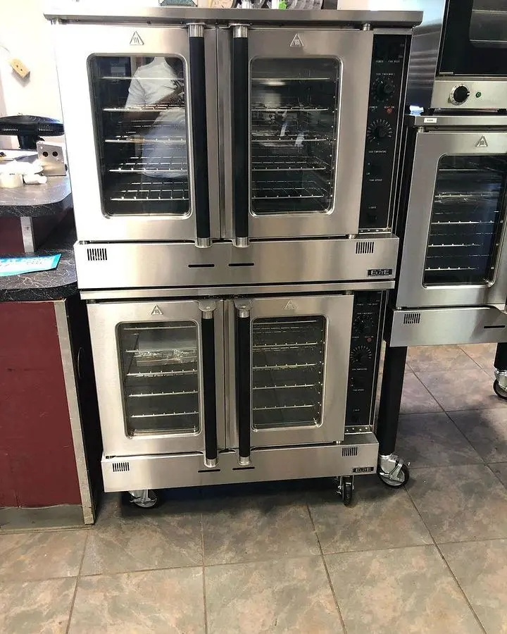 ELITE ECO-2 Natural Gas Double Deck Convection Oven