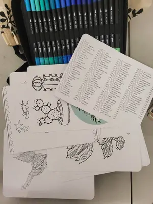 Bible Journaling Set with Markers, Highlighters, Bible Tabs, Coloring Books and Tote Bags