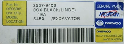 NEW DAEWOO 2537-9402 CONTROL MODULE LINDE CEB-06/15-I 25379402
